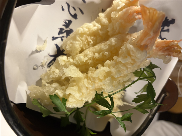 prawn tempura